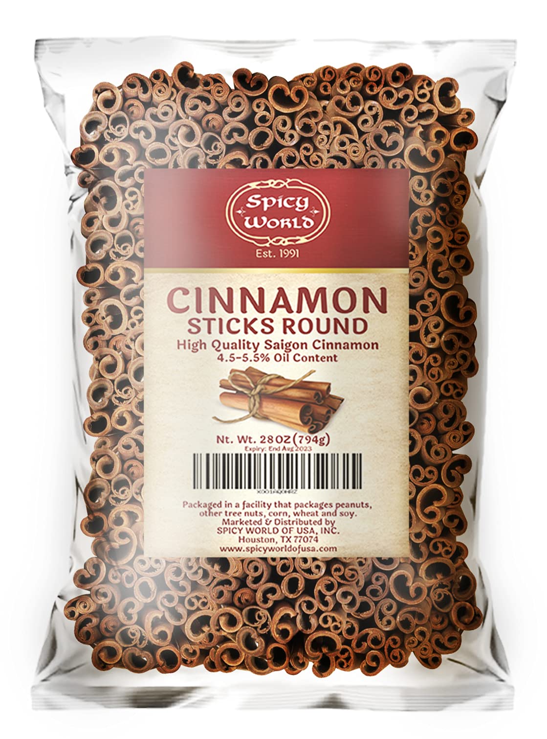 Algopix Similar Product 20 - Spicy World Cinnamon Sticks 175 Pound