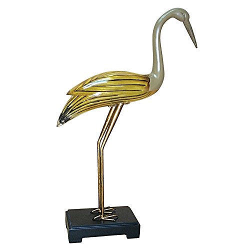 Algopix Similar Product 7 - Design Toscano Golden Egret Statue Head