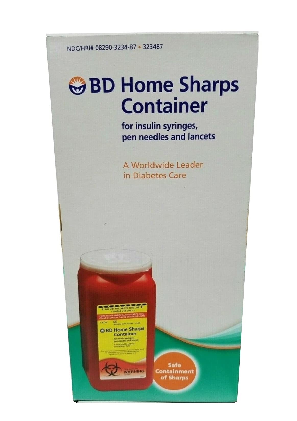 Algopix Similar Product 7 - BD Home Sharps Container 14 qtEach