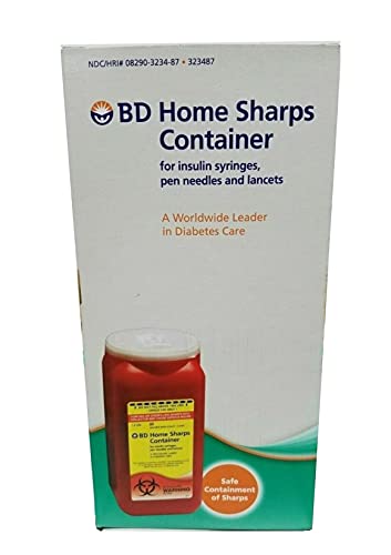 Algopix Similar Product 15 - BD Home Sharps Container 14 qtEach 