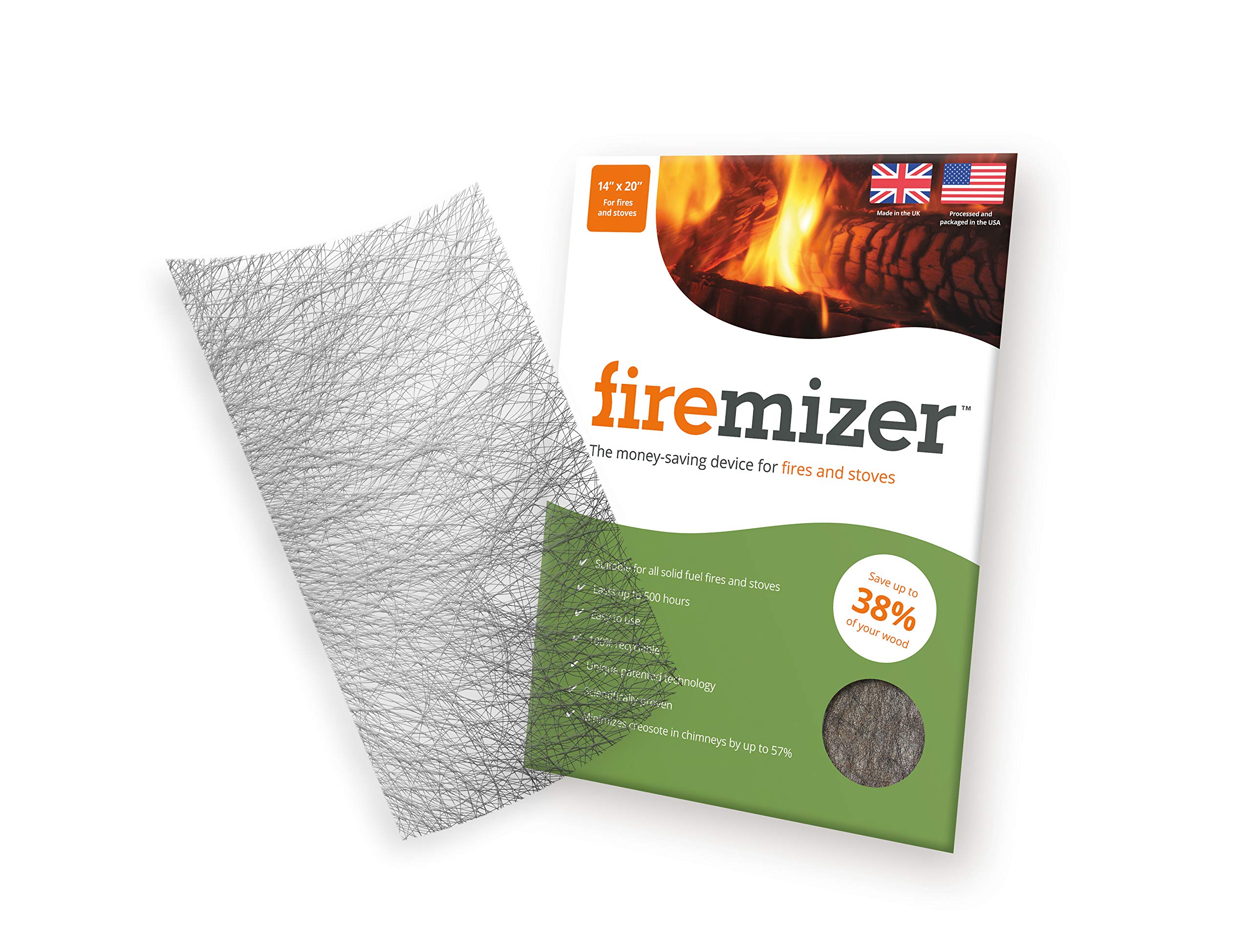 Algopix Similar Product 11 - Firemizer Firewood Saving Fireplace and