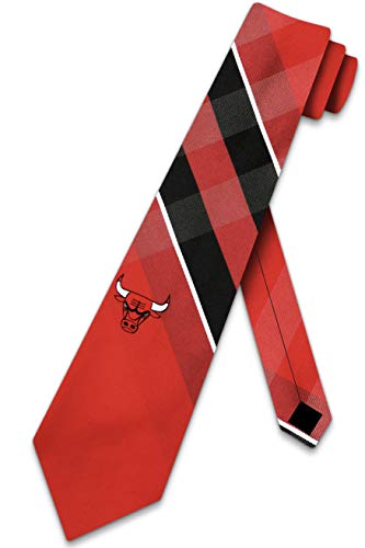 Algopix Similar Product 1 - Chicago Bulls Grid Neck Tie with NBA