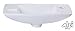 Algopix Similar Product 8 - ALFI Brand AB103 White Wall Mounted