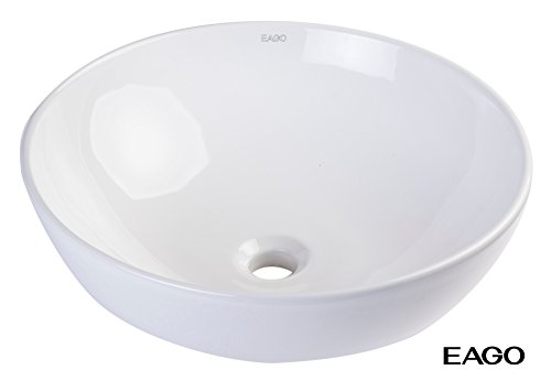 Algopix Similar Product 10 - EAGO BA351 18 Round Ceramic Bathroom