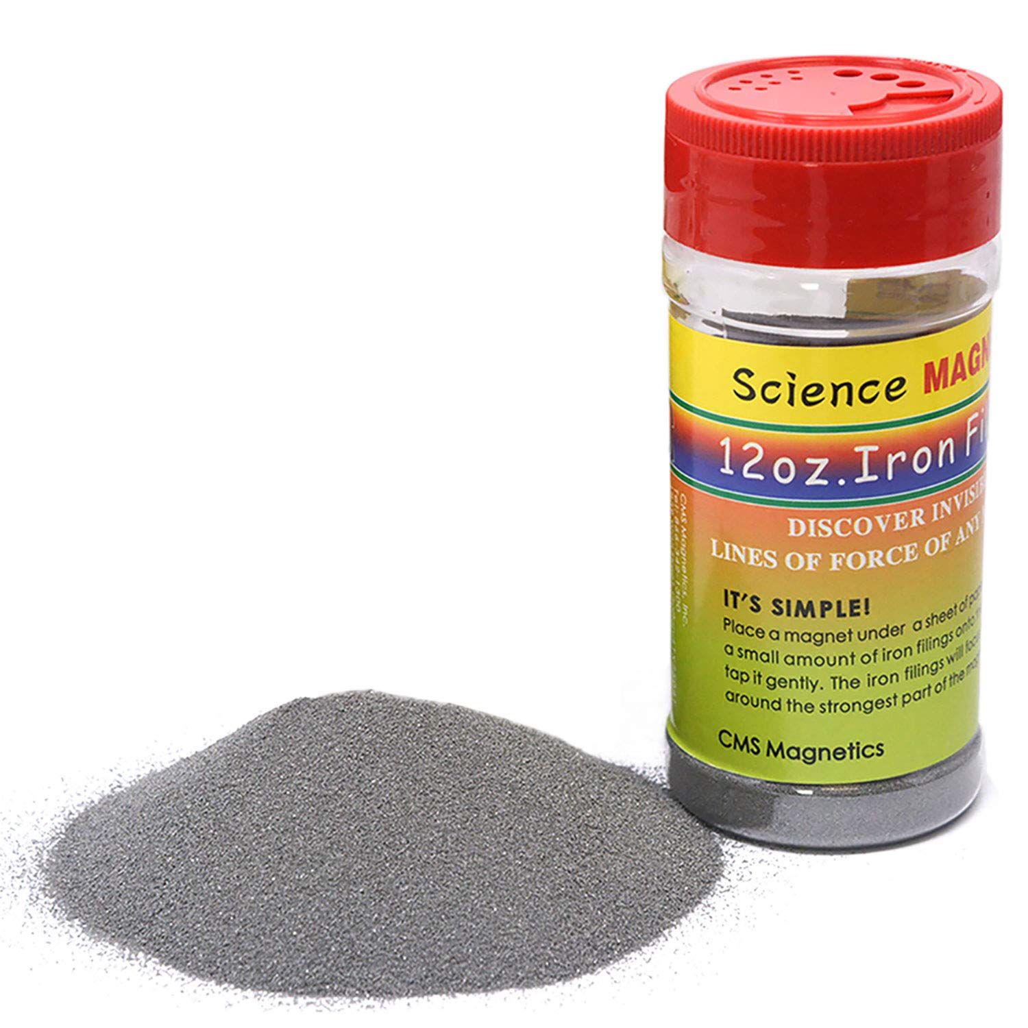 Algopix Similar Product 15 - 12 oz Fine Iron Filings Magnetic Iron