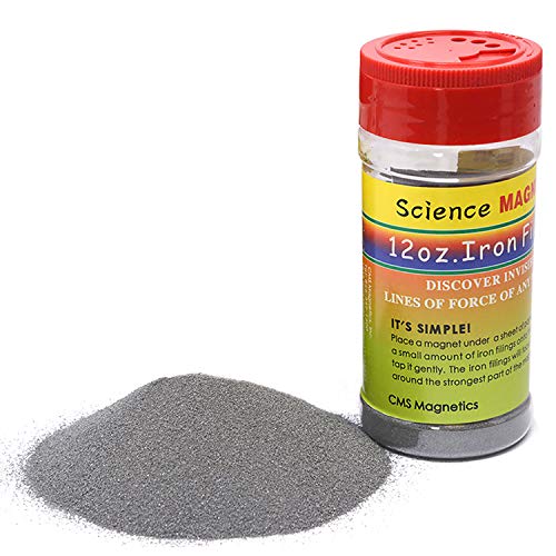 Algopix Similar Product 16 - 12 oz Fine Iron Filings Magnetic Iron
