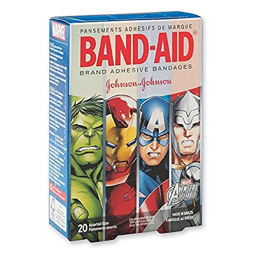 Algopix Similar Product 11 - BandAid Avengers Assemble Bandages 