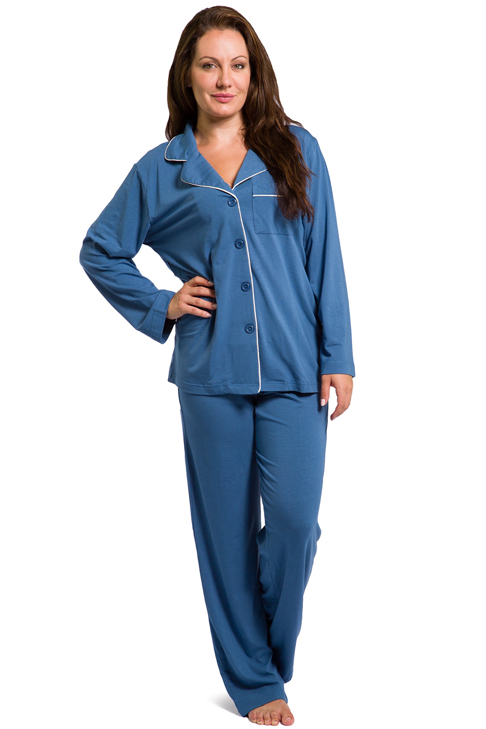 Algopix Similar Product 2 - Fishers Finery Womens EcoFabric Full