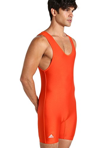 Algopix Similar Product 16 - adidas Solid Singlet AS: Orange [Misc.]