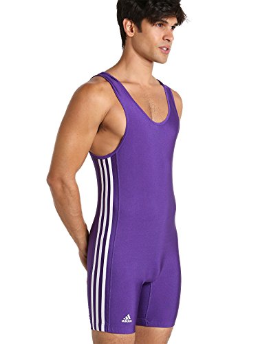 Algopix Similar Product 7 - adidas 3 Side Stripes YL PurpleWhite