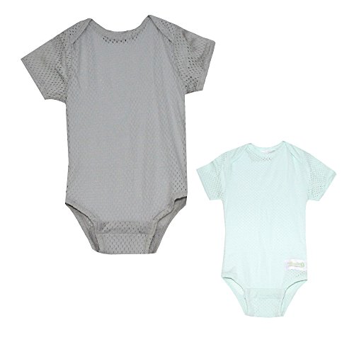 Algopix Similar Product 7 - Woombie Organic Air Tees GreyMint