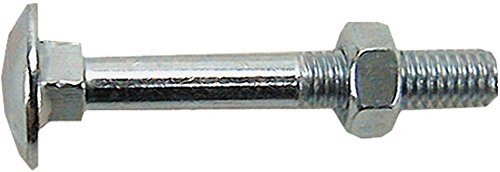 Algopix Similar Product 4 - Unimet Carriage Bolts Silver Pack of