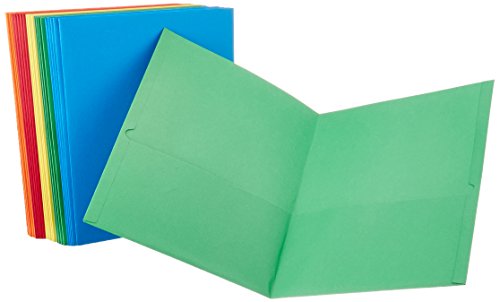 Algopix Similar Product 2 - AmazonBasics Twin Pocket Letter size