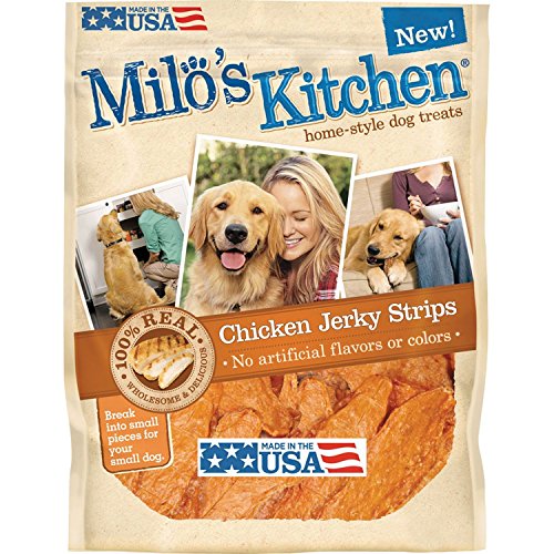 Algopix Similar Product 18 - Milos Kitchen Chicken Jerky Strips 