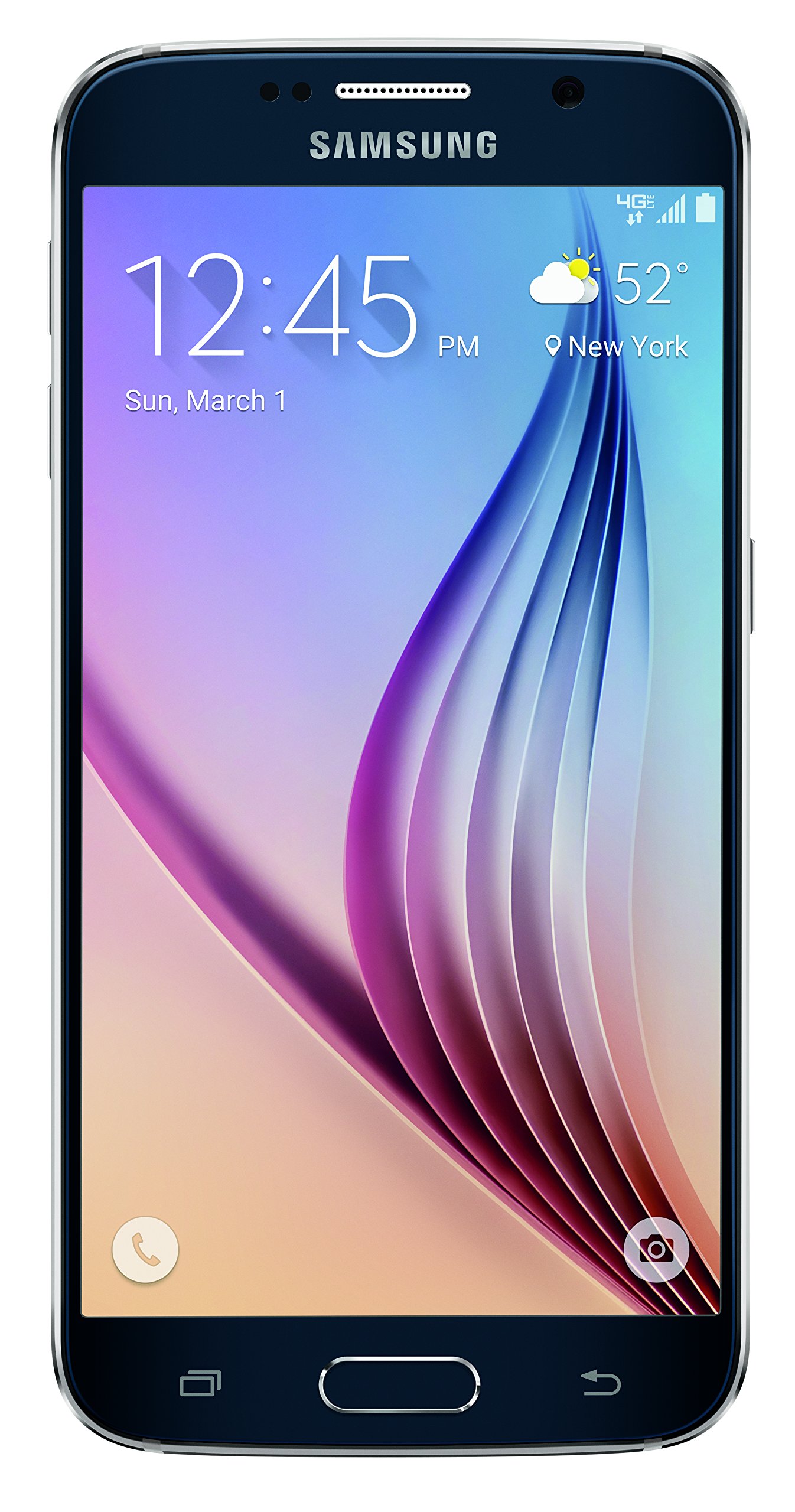 Algopix Similar Product 18 - Samsung Galaxy S6 Black Sapphire 128GB