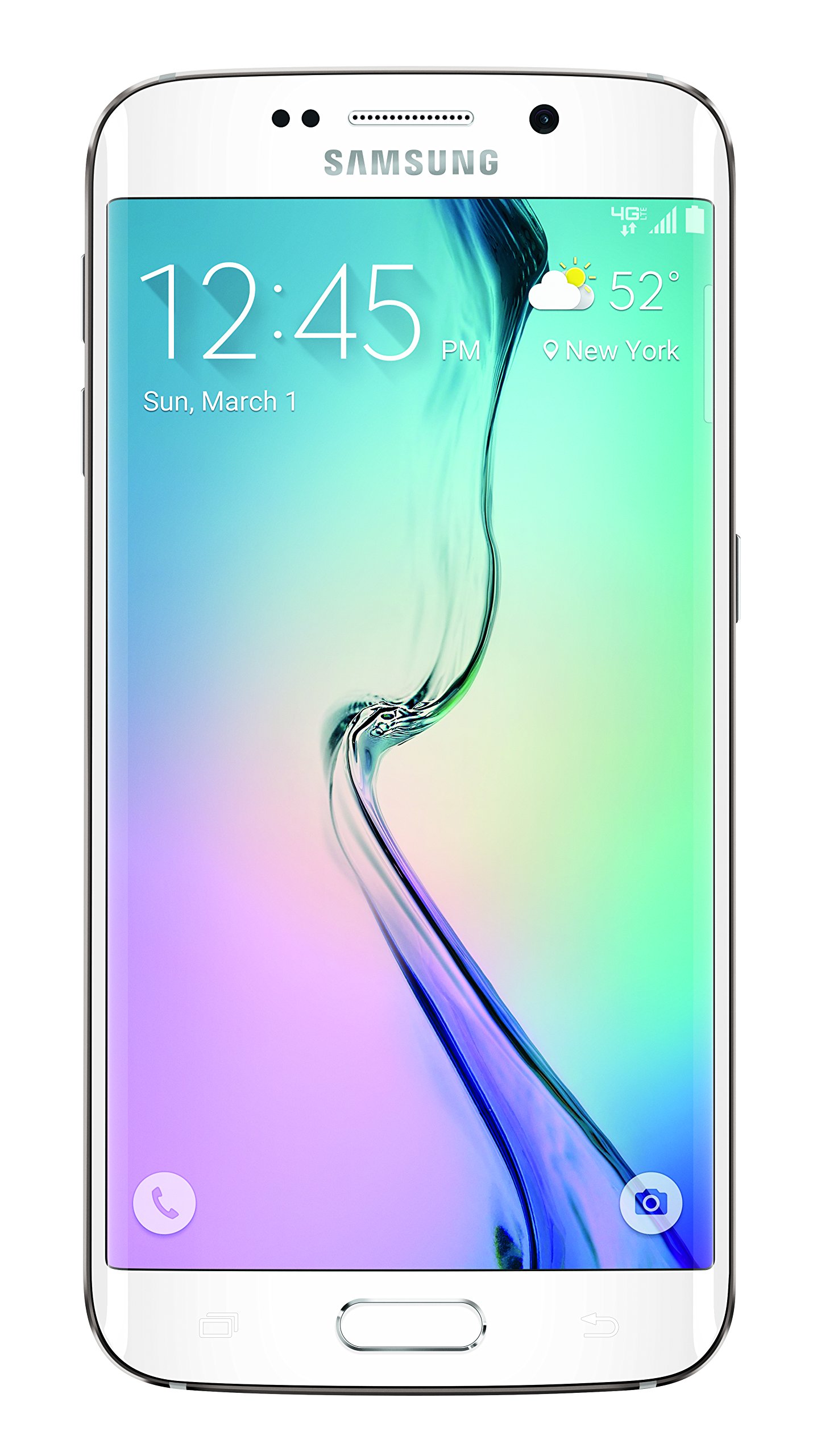 Algopix Similar Product 4 - Samsung Galaxy S6 Edge White Pearl