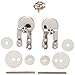 Algopix Similar Product 9 - Frandis 191044 Hinges Hoop Zamack 122 x