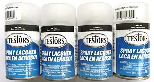 Algopix Similar Product 8 - 4 Pack of the Testors Dullcote Spray