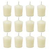 Algopix Similar Product 4 - Mega Candles 12 pcs Unscented Ivory