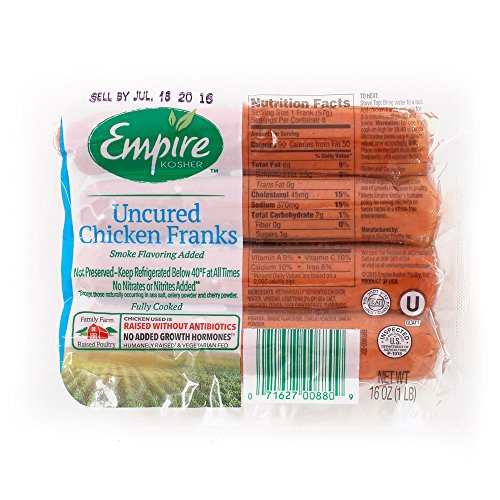 Algopix Similar Product 7 - Empire Chicken Franks, 16 oz