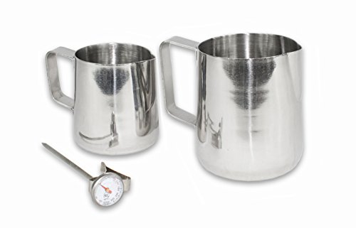 Algopix Similar Product 9 - CucinaPrime Commercial Frothing Pitcher