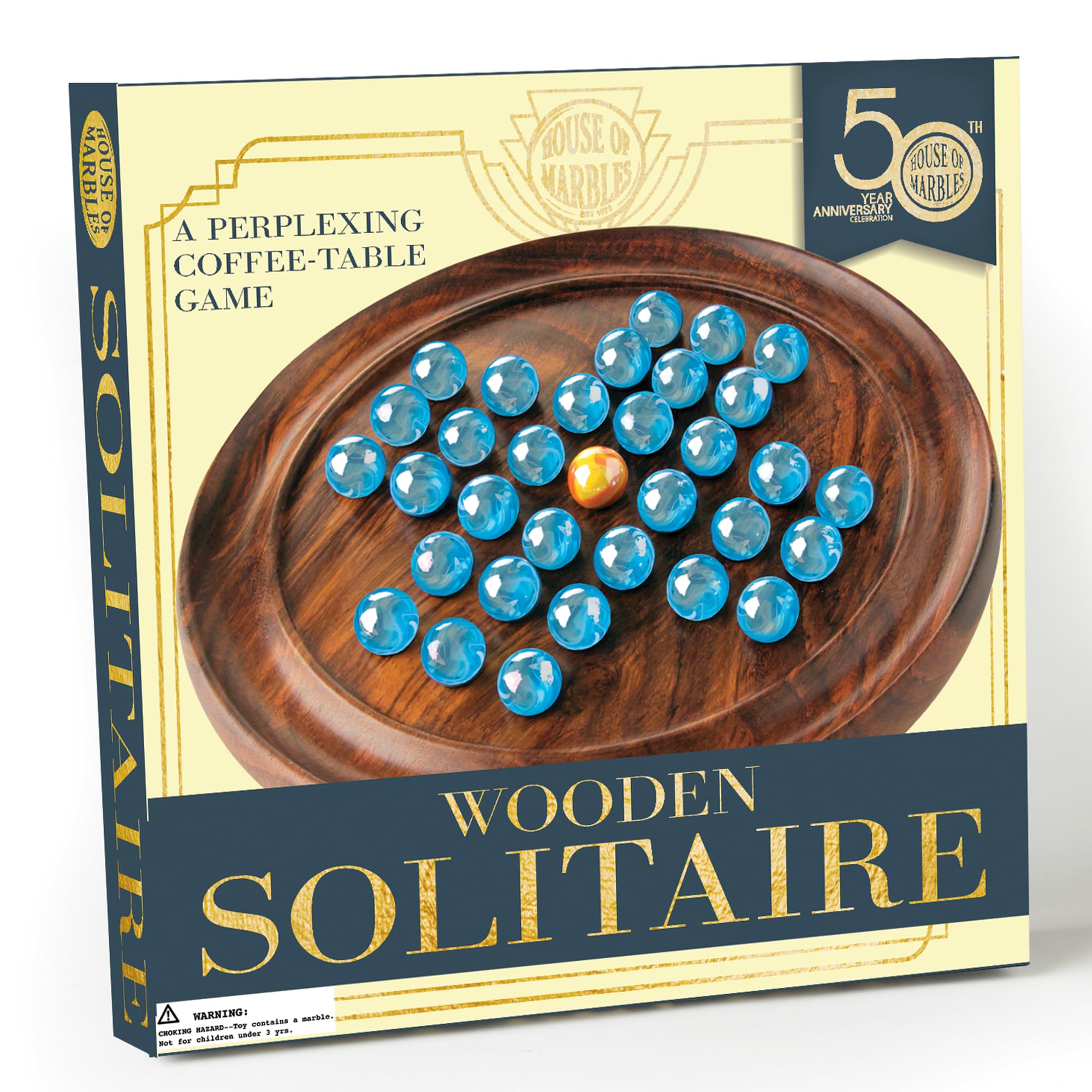 Algopix Similar Product 14 - Wooden Standard Solitaire