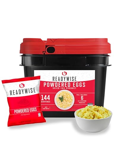 Algopix Similar Product 2 - READYWISE  Powdered Eggs Bucket 144
