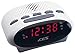 Algopix Similar Product 19 - ICES ICR210 Clock White  radios