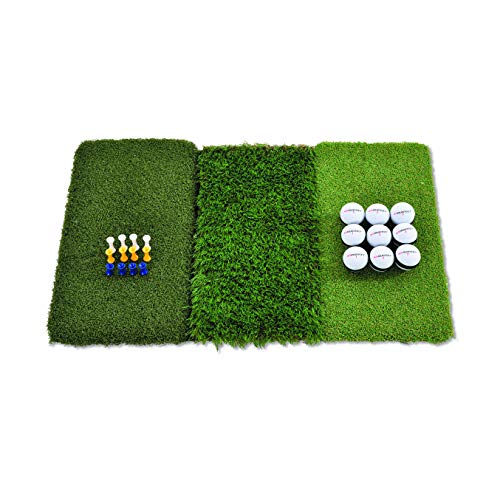 Algopix Similar Product 8 - Rukket TriTurf Golf Hitting Mat Attack