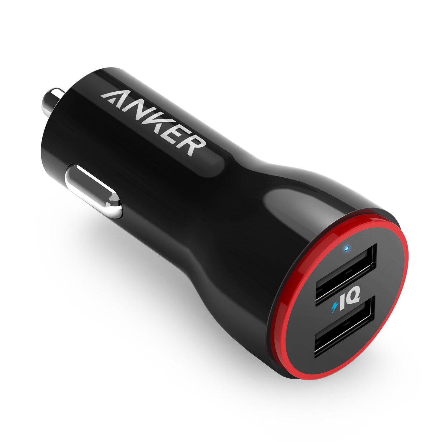 Algopix Similar Product 9 - Anker Car Charger Adapter 24W Dual USB