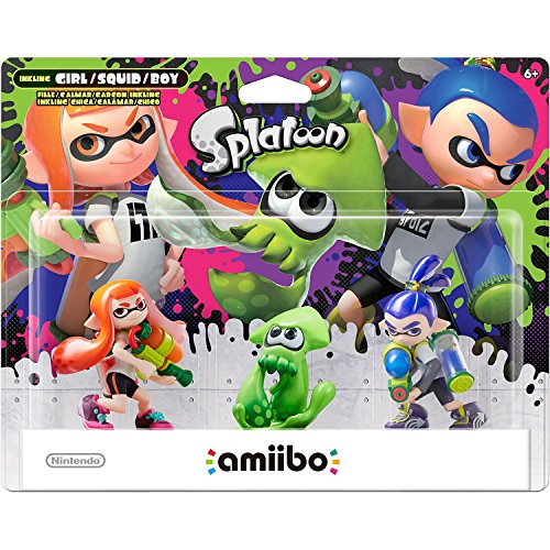Algopix Similar Product 18 - Splatoon 3-pack amiibo (Splatoon Series)