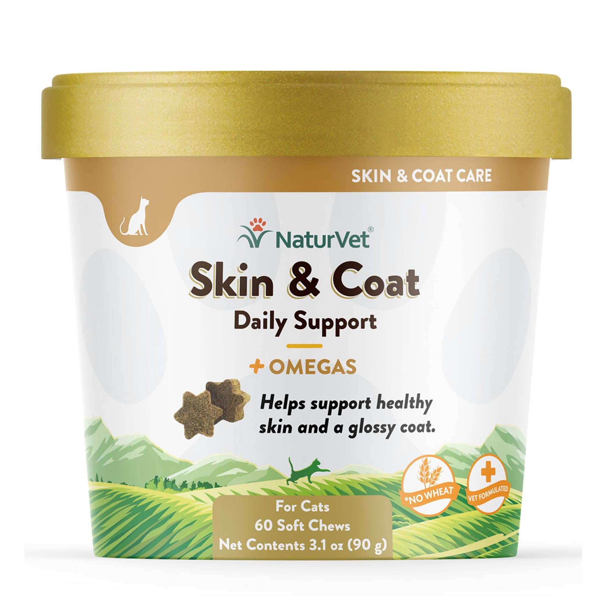 Algopix Similar Product 4 - NaturVet  Skin  Coat Plus Omegas for