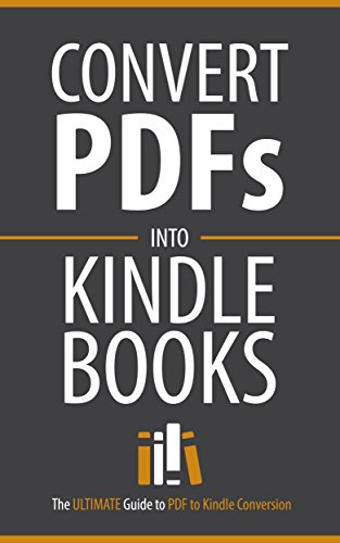 Algopix Similar Product 20 - PDF to Kindle Conversion Convert PDF