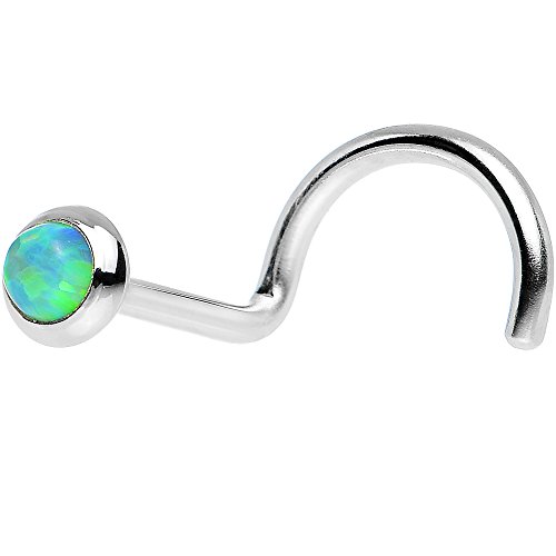 Algopix Similar Product 1 - Body Candy 14k White Gold 2mm Lime