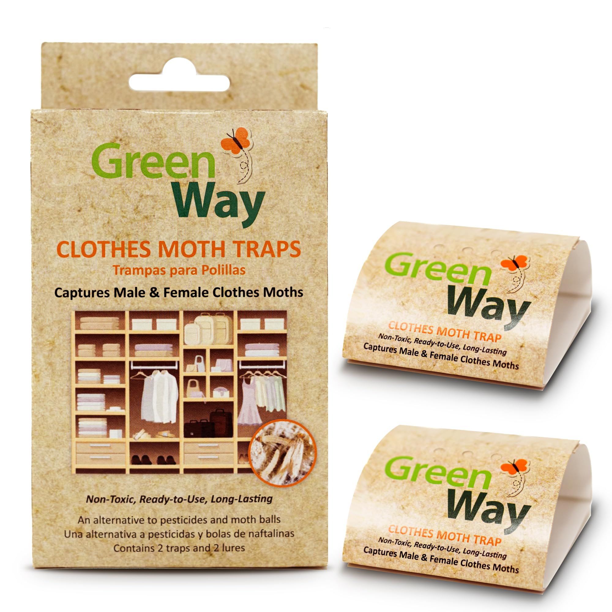 Algopix Similar Product 18 - Greenway Clothing Moth Traps with