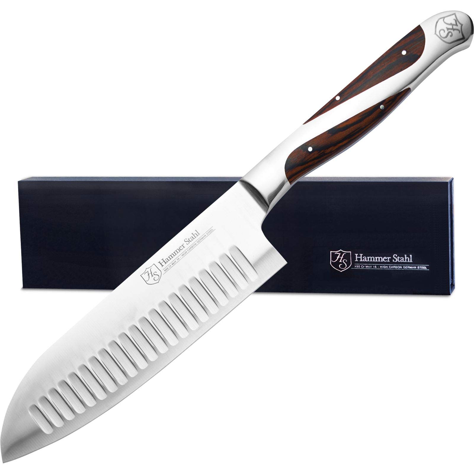 Algopix Similar Product 20 - 55 Inch Japanese Style Santoku Knife 