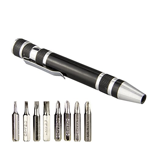 Algopix Similar Product 13 - Swatom 8 in 1 Mini Screwdriver Set Pen