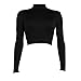 Algopix Similar Product 5 - Cheer Fantastic Turtleneck Midriff Size
