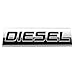 Algopix Similar Product 16 - Black LetterDiesel Logo Metal Decal