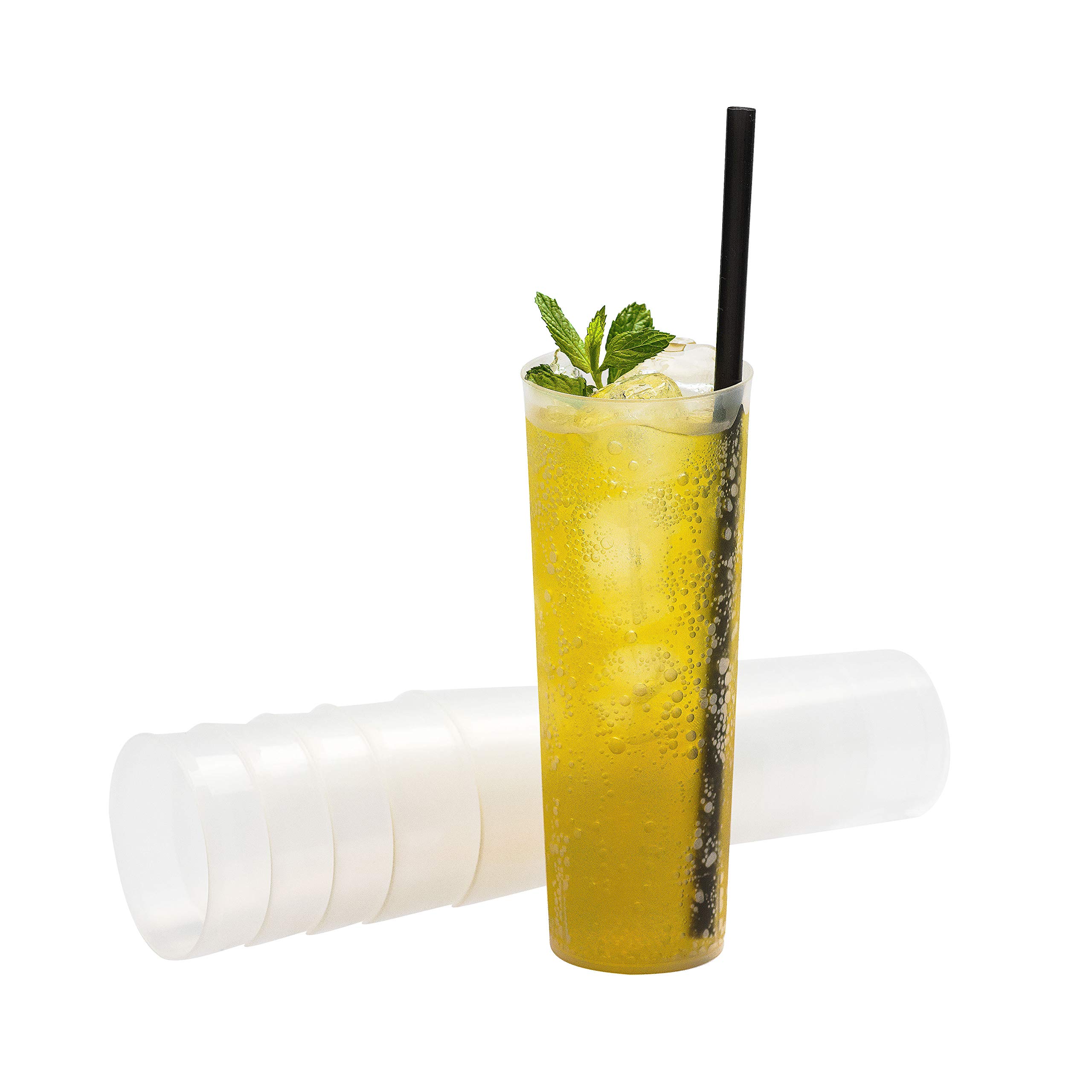 Algopix Similar Product 17 - Party Cups Flexible Plastic Highball