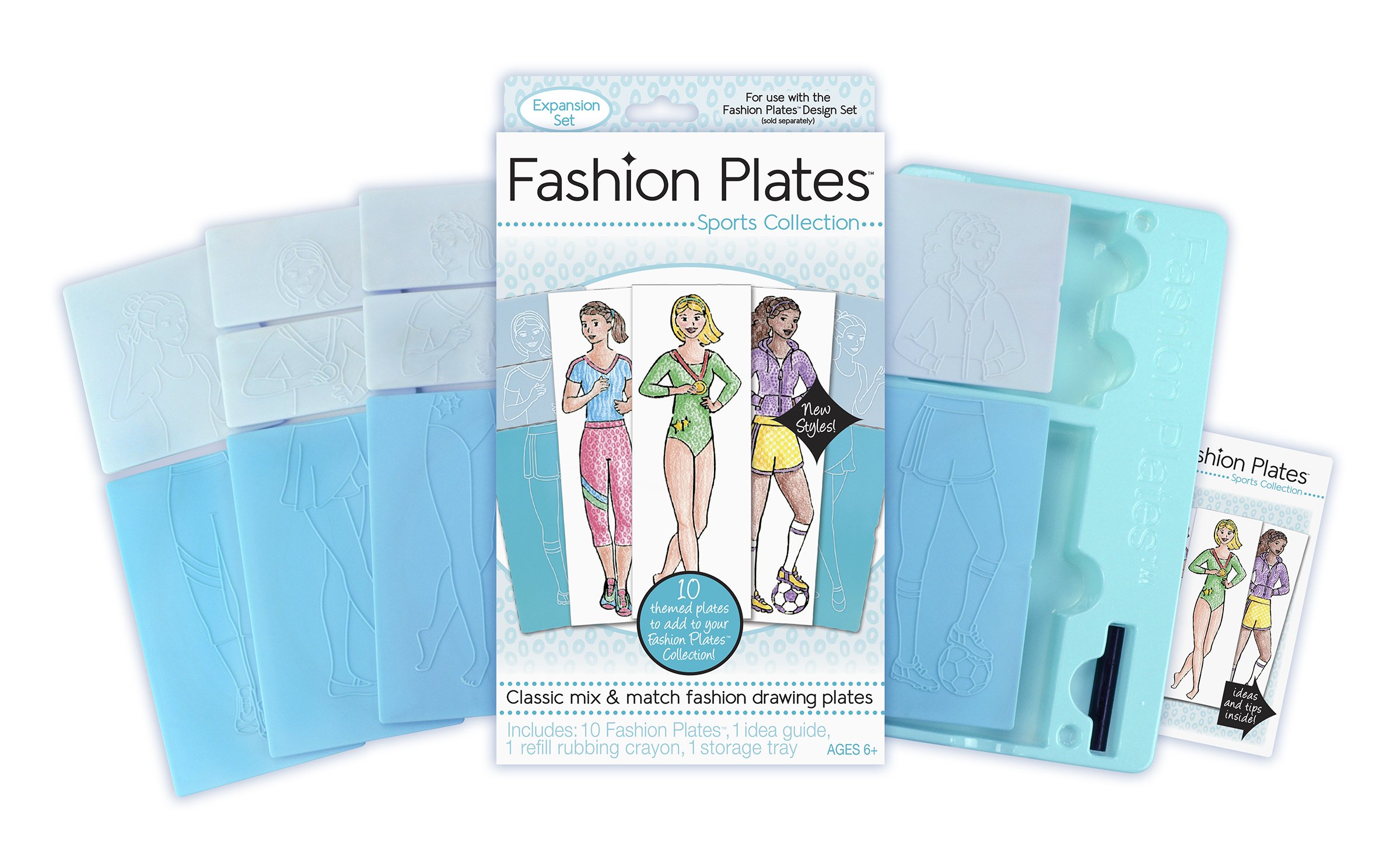 Algopix Similar Product 1 - LatchKits Fashion Plates Sports