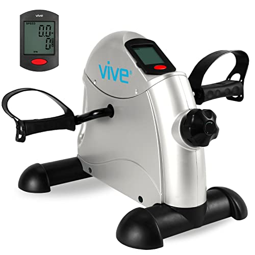 Algopix Similar Product 15 - Vive Under Desk Bike Pedal Exerciser 