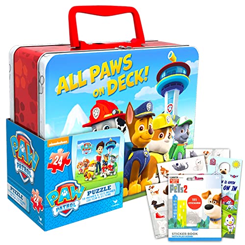 Algopix Similar Product 16 - Paw Patrol Lunch Box with Bonus Puzzle