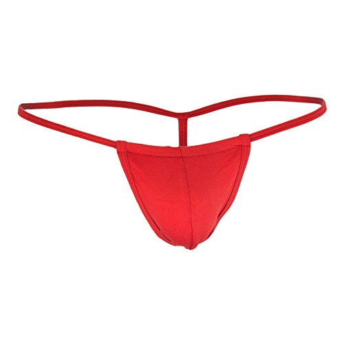 Algopix Similar Product 7 - CandyMan 9586 GString Thong Color Red