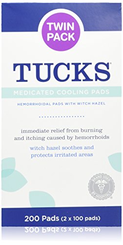 Algopix Similar Product 7 - TUCKS Medicated Cooling Pads 100 Each