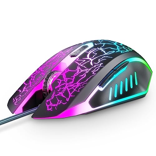 Algopix Similar Product 19 - VersionTECH Wired Gaming Mouse