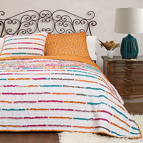 Algopix Similar Product 16 - Lush Decor 3 Piece Umbria Quilt Set