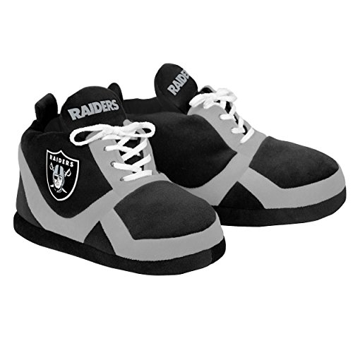 Algopix Similar Product 19 - Oakland Raiders 2015 Sneaker Slipper