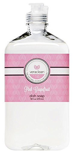 Algopix Similar Product 18 - VeraClean Dish Soap, Pink Grapefruit