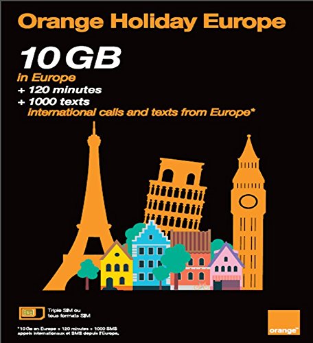 Algopix Similar Product 7 - Orange European prepaid SIM 120 mm